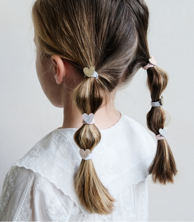 Mimi & Lula Saç Toka Set (8 Adet) // Teeny Heart