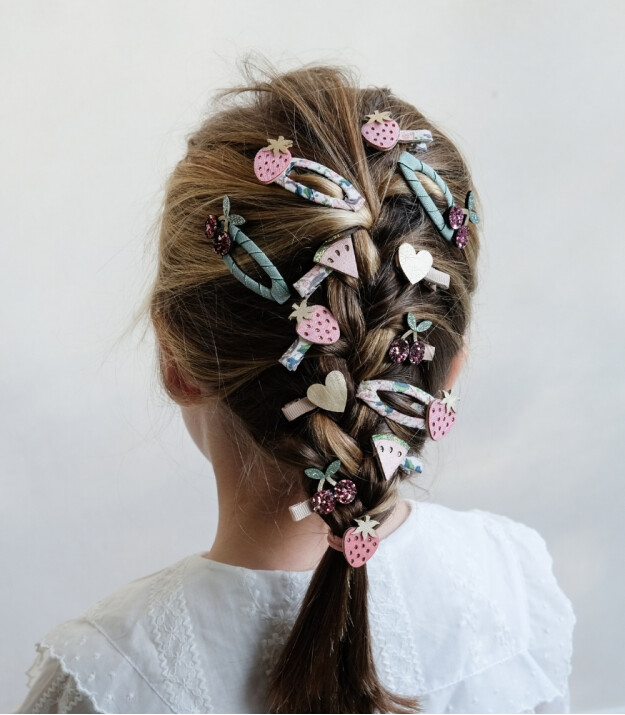 Mimi & Lula Saç Toka Set (4 Adet) // Fruity Flora