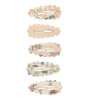 Mimi & Lula Mini Saç Toka Set (5 Adet) // Scalloped Floral