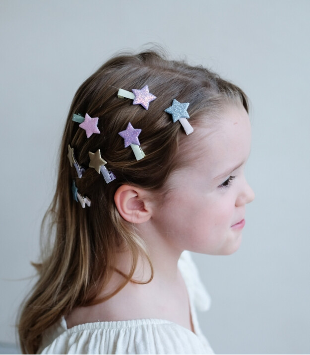 Mimi & Lula Mini Saç Toka Set (8 Adet) // Stellar