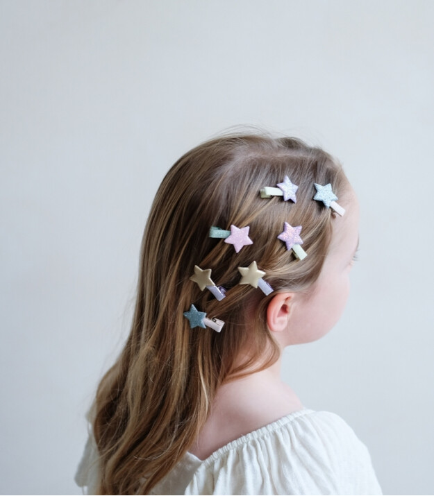 Mimi & Lula Mini Saç Toka Set (8 Adet) // Stellar