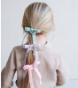 Mimi & Lula Lastik Saç Toka Set (4 Adet) // Summer Stripes Bow