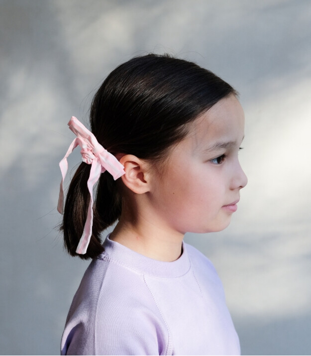 Mimi & Lula Lastik Saç Toka Set (4 Adet) // Summer Stripes Bow
