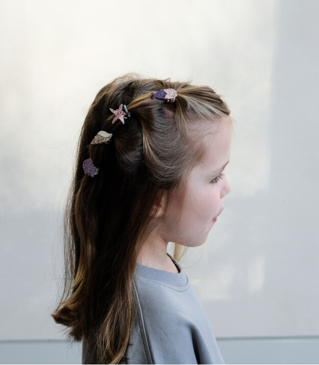 Mimi & Lula Mini Lastik Sa&ccedil; Toka Set (8 Adet) // Mermaid Sealife