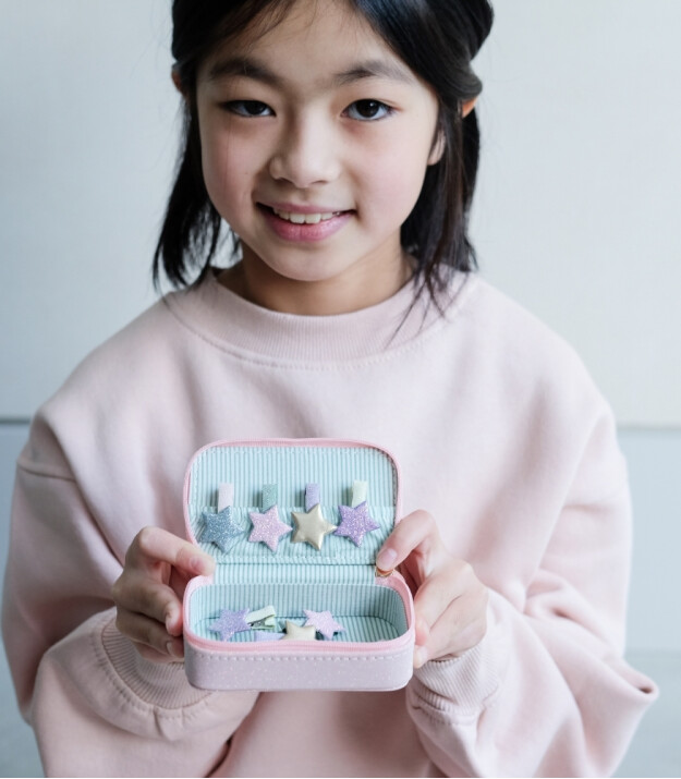 Mimi & Lula Mini Saç Toka Set (8 Adet) // Stellar