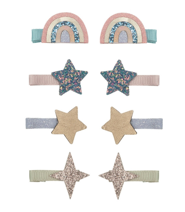 Mimi & Lula Mini Sa&ccedil; Toka Set (8 Adet) // Over The Rainbow