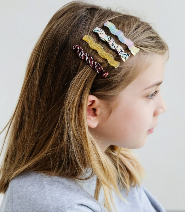 Mimi & Lula Saç Toka Set (4 Adet) // Wavy