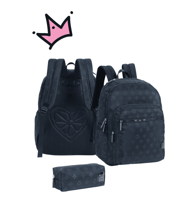 Marshmallow X Miss Lemonade Sırt &Ccedil;antası // Diva Black