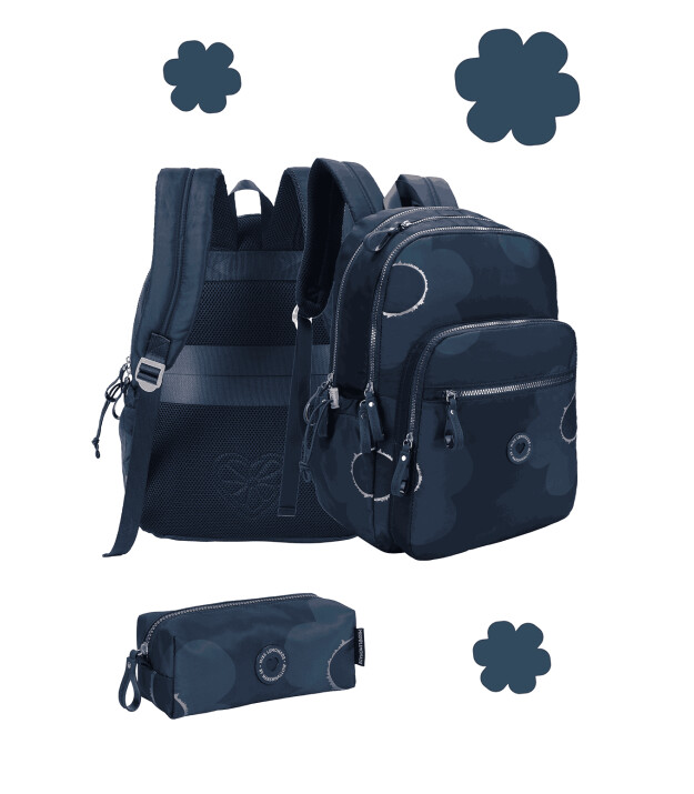 Marshmallow X Miss Lemonade Sırt &Ccedil;antası // Garden Navy