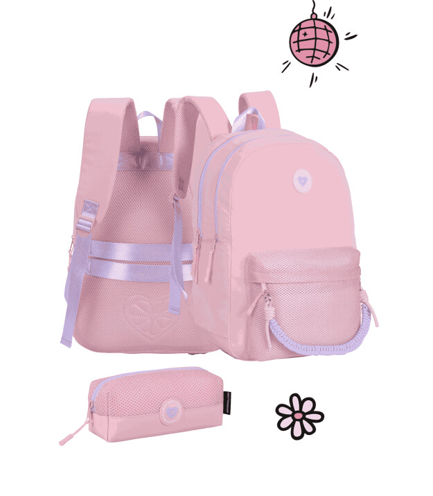 Marshmallow X Miss Lemonade Sırt &Ccedil;antası // Meshy Pink