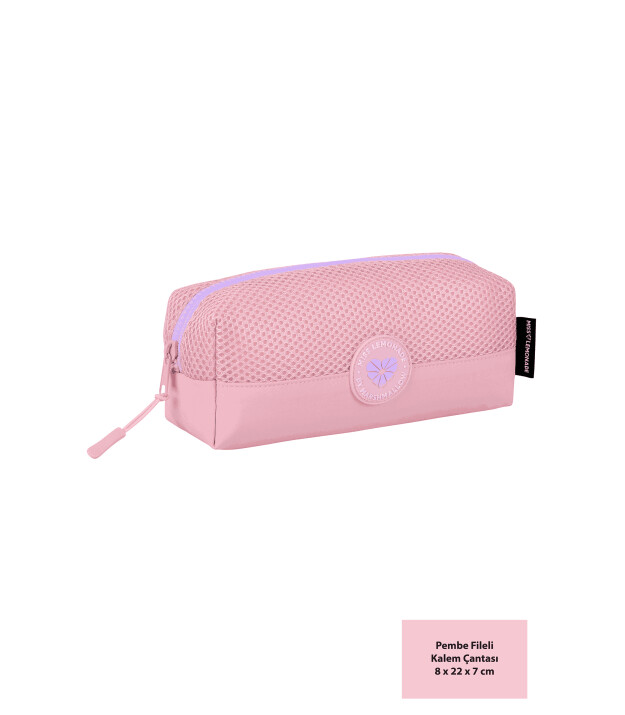 Marshmallow X Miss Lemonade Kalem Kutusu // Meshy Pink