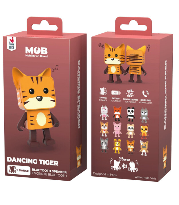 MOB Dans Eden Hayvanlar Bluetooth Hoparl&ouml;r // Kaplan