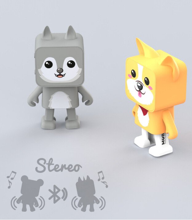 MOB Dans Eden Hayvanlar Bluetooth Hoparl&ouml;r // Kurt