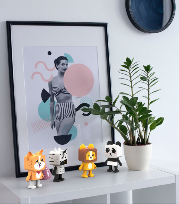 MOB Dans Eden Hayvanlar Bluetooth Hoparl&ouml;r // Kurt