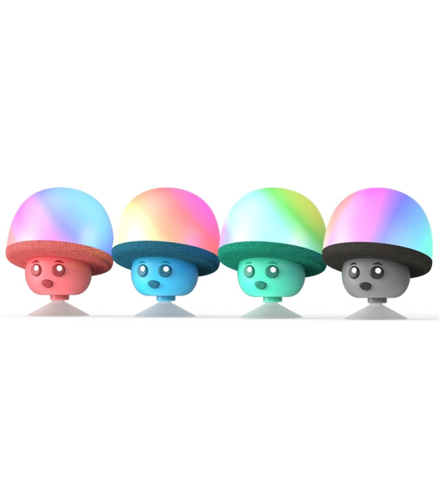 MOB Mega Mush Işıklı Bluetooth Hoparl&ouml;r // Gri