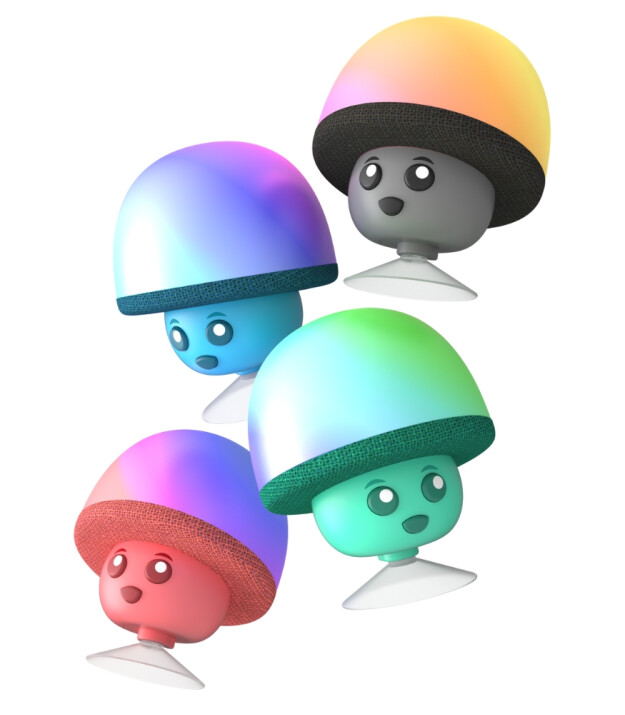 MOB Mega Mush Işıklı Bluetooth Hoparl&ouml;r // Gri