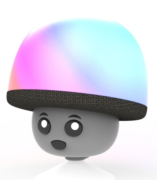 MOB Mega Mush Işıklı Bluetooth Hoparl&ouml;r // Gri
