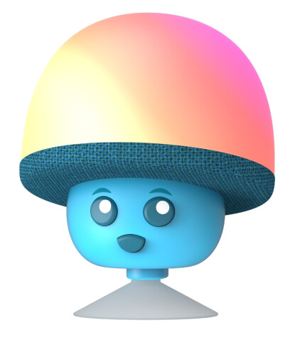 MOB Mega Mush Işıklı Bluetooth Hoparlör // Mavi