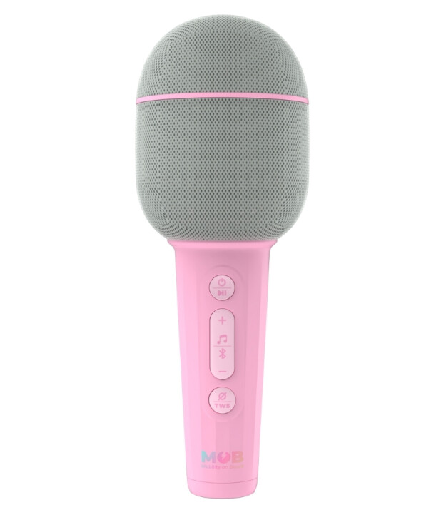 MOB Micro Groovy Bluetooth Karaoke Mikrofon // Pembe