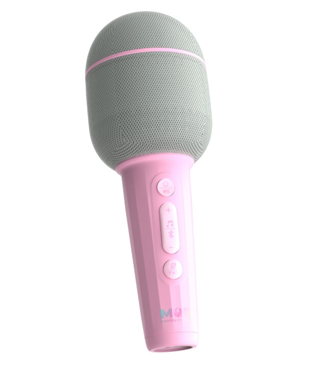 MOB Micro Groovy Bluetooth Karaoke Mikrofon // Pembe