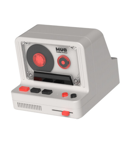 MOB Retro Kamera Bluetooth Hoparlör // Gri