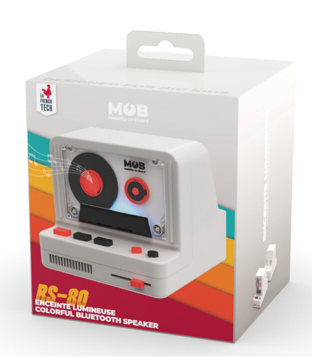 MOB Retro Kamera Bluetooth Hoparlör // Gri