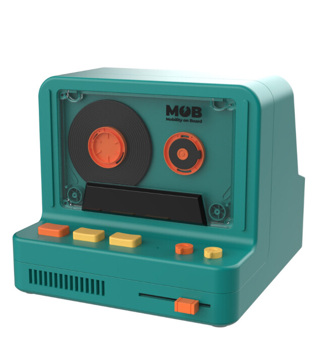 MOB Retro Kamera Bluetooth Hoparl&ouml;r // Mavi