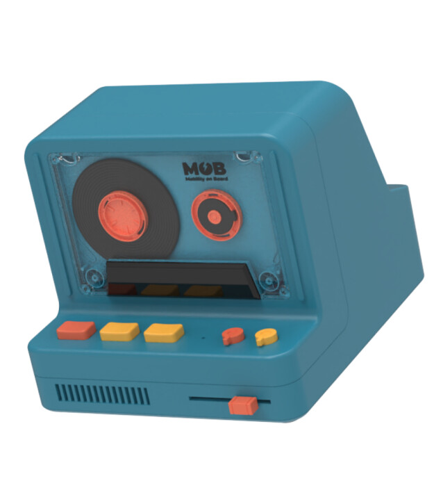 MOB Retro Kamera Bluetooth Hoparl&ouml;r // Mavi