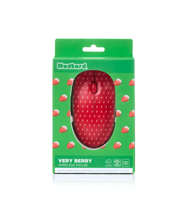 Mustard Stawberry Kablosuz Mouse