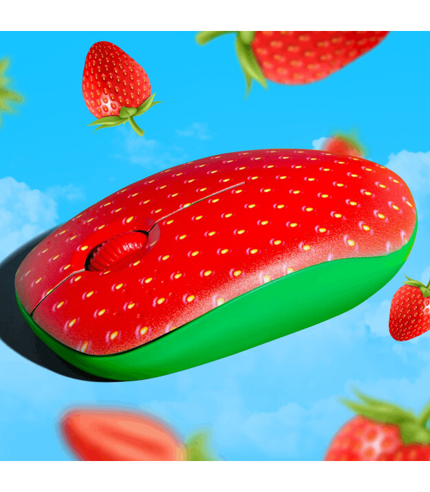 Mustard Stawberry Kablosuz Mouse