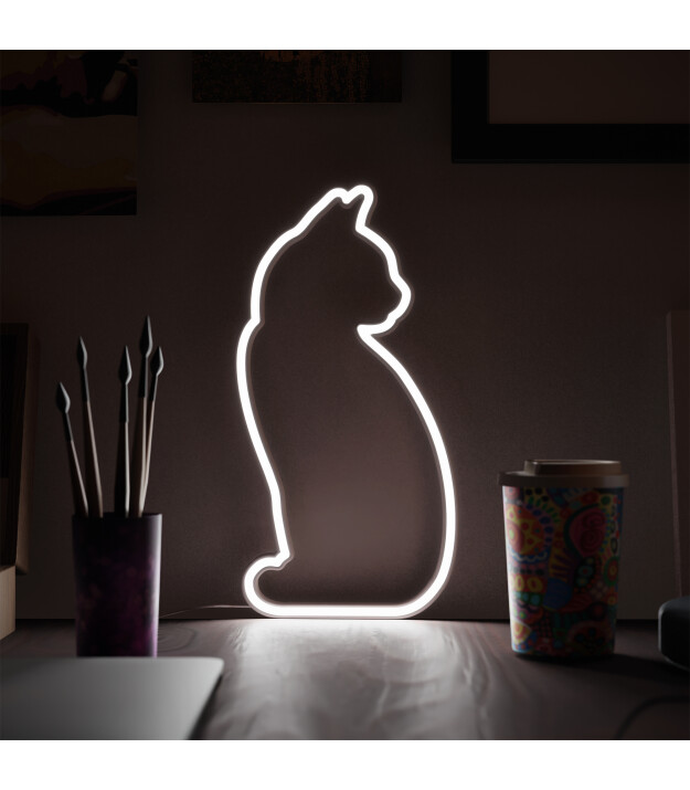 Mustard Led Işık // Cat