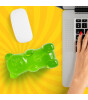 Mustard Silikon Mouse Bilek Desteği Gummy Bear // Yeşil