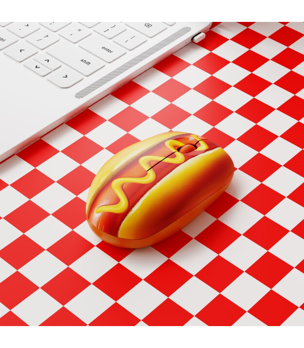 Mustard Hot Dog Kablosuz Mouse