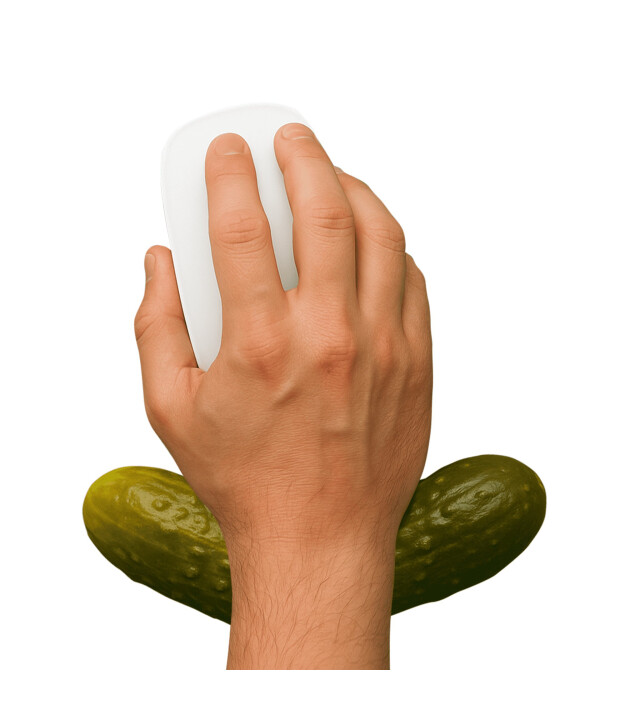 Mustard Kornişon Mouse Bilek Desteği