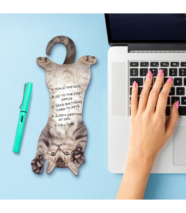 Mustard Asılabilir Notluk // Cat