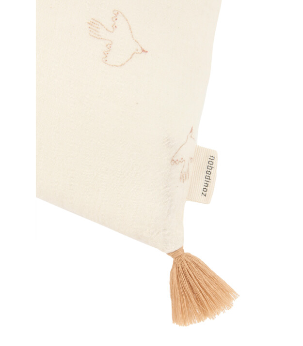 Nobodinoz Wabi Sabi Yastık (Püsküllü) // Brown Hoshi Birds