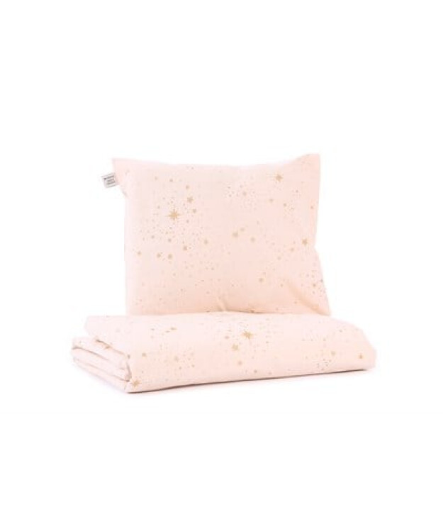 Nobodinoz Himalaya Tek Kişilik Yatak Nevresim Takımı Gold Stella/Dream Pink