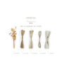 Nobodinoz Lin Francais Yaprak Garland // Off White