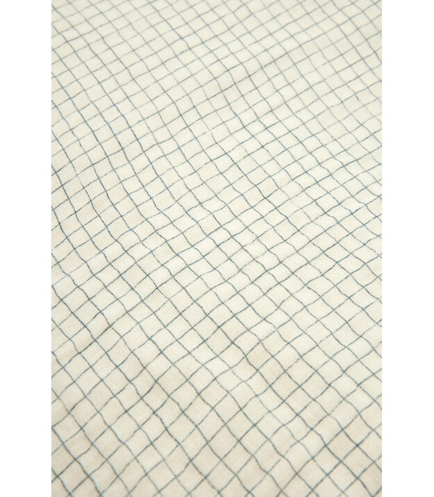 Nobodinoz Wabi Sabi Çocuk Nevresim Seti // Blue Grid