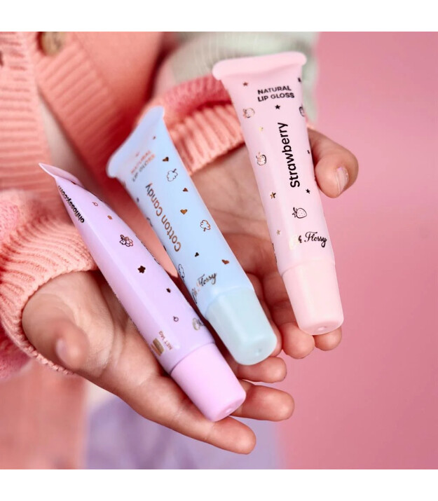 Oh Flossy &Ccedil;ocuk Doğal Dudak Parlatıcısı // Strawberry