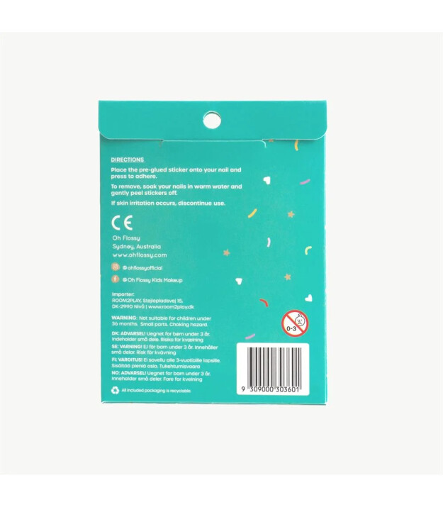 Oh Flossy Tırnak Sticker Seti  // Under The Sea