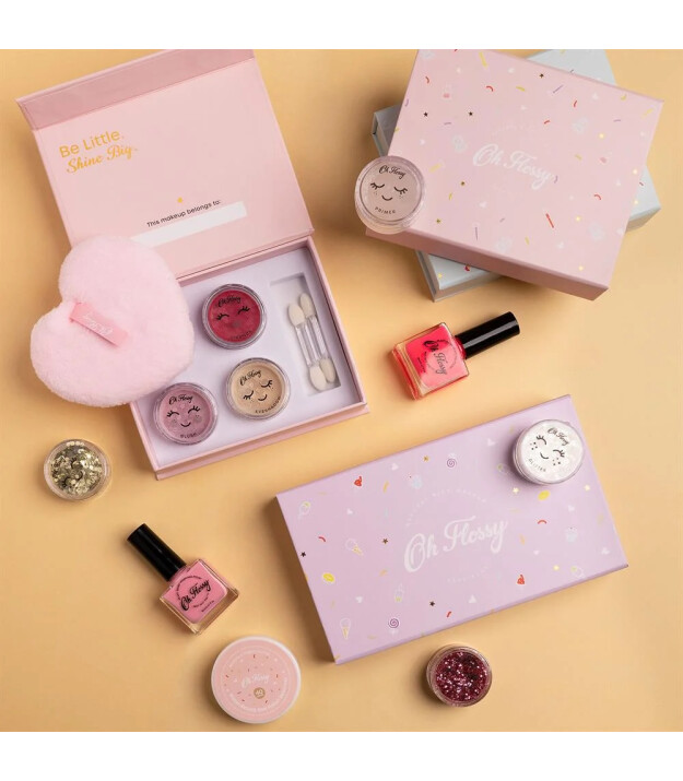 Oh Flossy &Ccedil;ocuk Doğal Simli Makyaj Seti // Disco