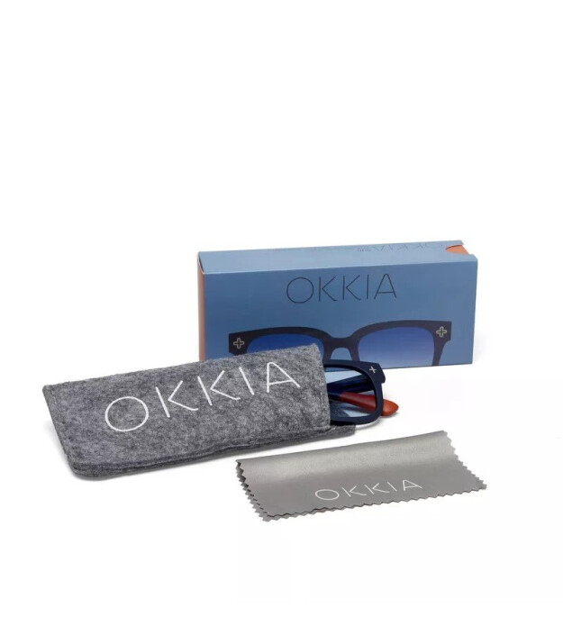Okkia Giovanni G&uuml;neş G&ouml;zl&uuml;ğ&uuml; // Midnight (Blue Lenses)