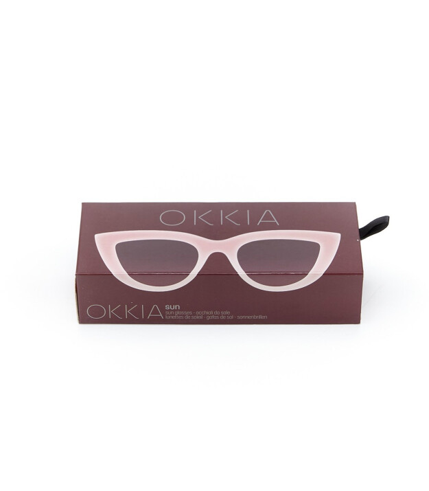 Okkia Claudia Big Cat G&uuml;neş G&ouml;zl&uuml;ğ&uuml; // Pink Havana