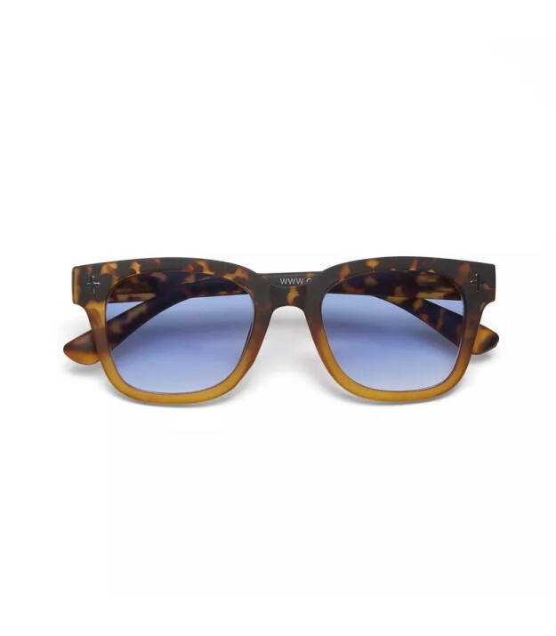 Okkia Giovanni G&uuml;neş G&ouml;zl&uuml;ğ&uuml; // Havana Yellow (Blue Lenses)