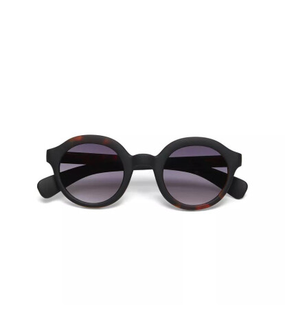 Okkia Lauro Round Güneş Gözlüğü // Havana Black - Black Degrade