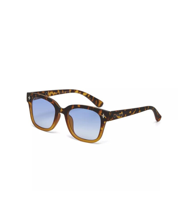 Okkia Giovanni G&uuml;neş G&ouml;zl&uuml;ğ&uuml; // Havana Yellow (Blue Lenses)