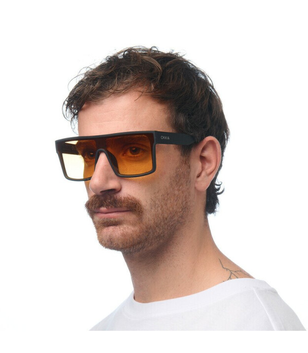Okkia Tokyo G&uuml;neş G&ouml;zl&uuml;ğ&uuml; // Black - Turuncu