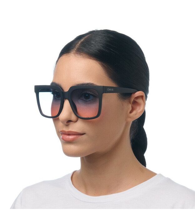 Okkia Roma G&uuml;neş G&ouml;zl&uuml;ğ&uuml; // Blue - Pink Gradient