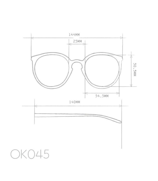 Okkia Berlino G&uuml;neş G&ouml;zl&uuml;ğ&uuml; // Black Gradient